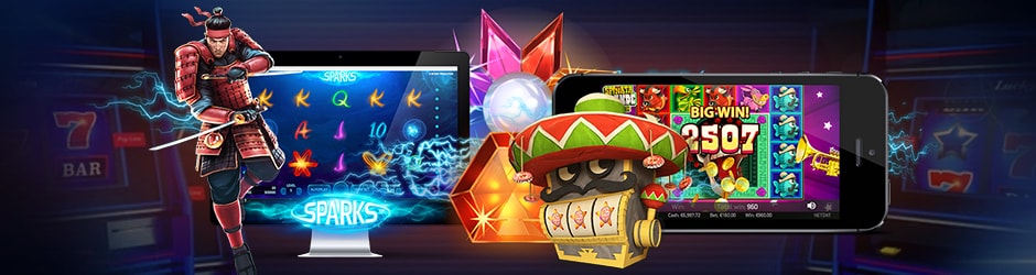 Slot Machine Banner